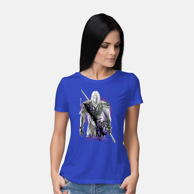 Angel Of Death Sephiroth-Womens-Basic-Tee-hypertwenty