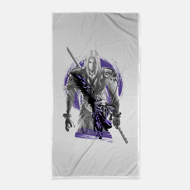 Angel Of Death Sephiroth-None-Beach-Towel-hypertwenty