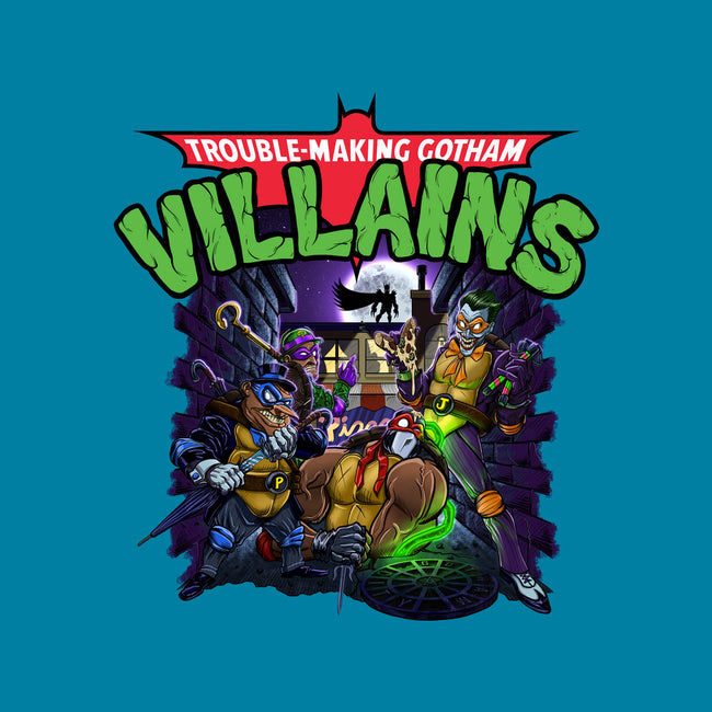 Trouble-Making Gotham Villains-None-Basic Tote-Bag-Artist Davee Bee