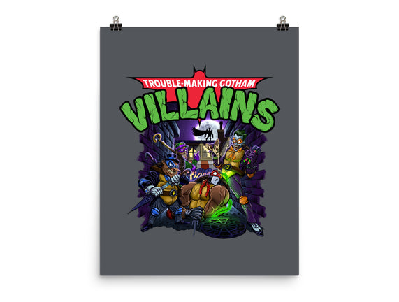 Trouble-Making Gotham Villains