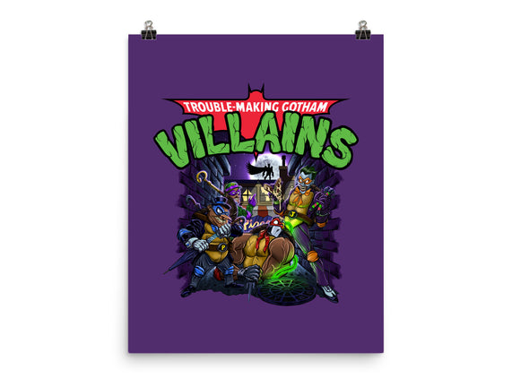 Trouble-Making Gotham Villains