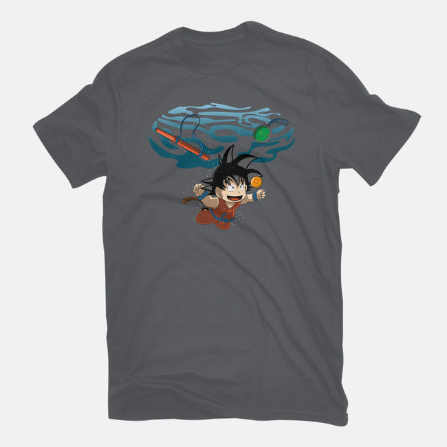 Nevermind Goku-Unisex-Basic-Tee-Kladenko