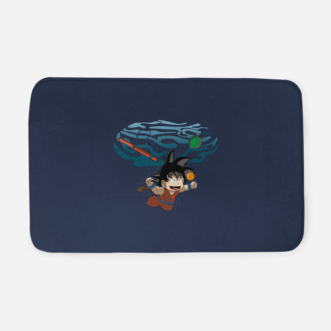 Nevermind Goku-None-Memory Foam-Bath Mat-Kladenko