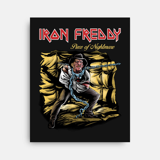 Iron Freddy-None-Stretched-Canvas-zascanauta