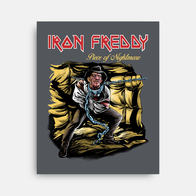 Iron Freddy-None-Stretched-Canvas-zascanauta