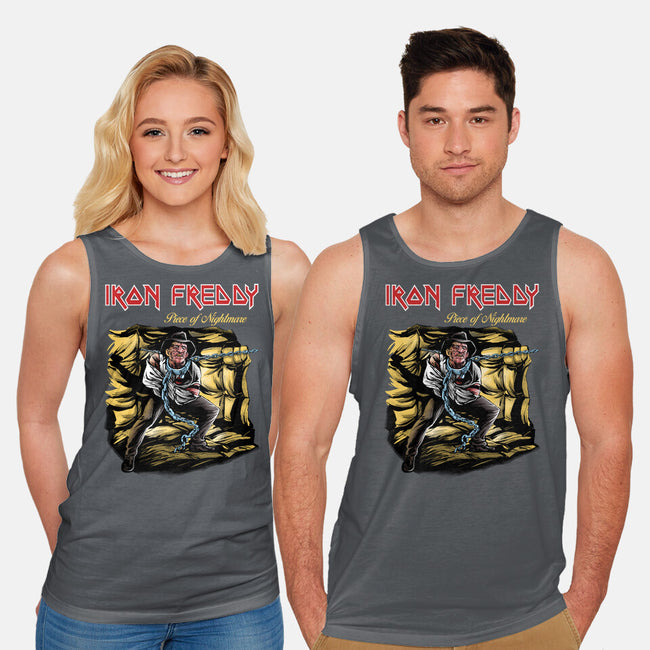 Iron Freddy-Unisex-Basic-Tank-zascanauta