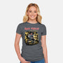 Iron Freddy-Womens-Fitted-Tee-zascanauta