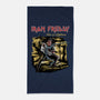 Iron Freddy-None-Beach-Towel-zascanauta