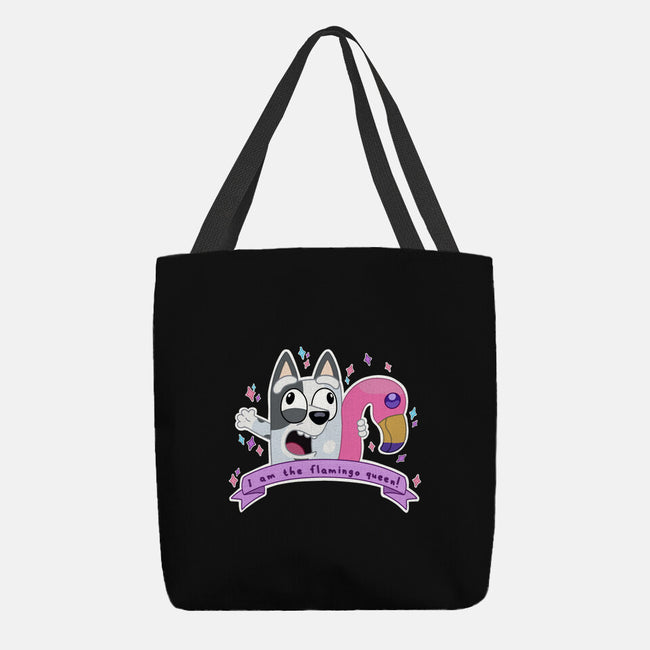 I Am The Flamingo Queen-None-Basic Tote-Bag-Alexhefe