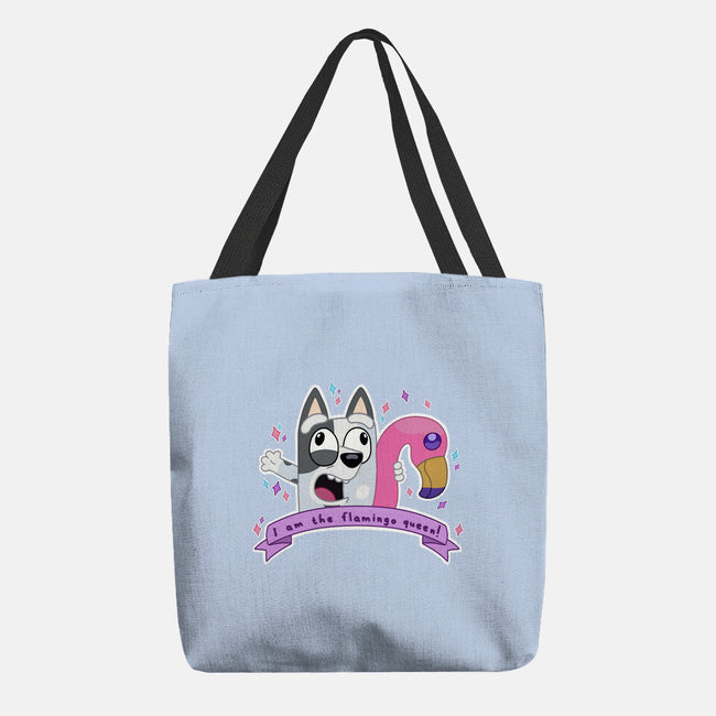 I Am The Flamingo Queen-None-Basic Tote-Bag-Alexhefe