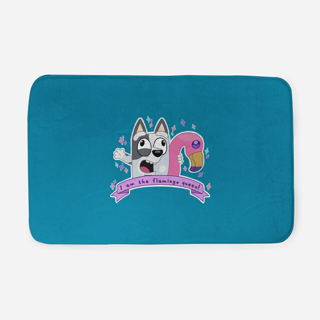 I Am The Flamingo Queen-None-Memory Foam-Bath Mat-Alexhefe