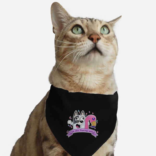 I Am The Flamingo Queen-Cat-Adjustable-Pet Collar-Alexhefe