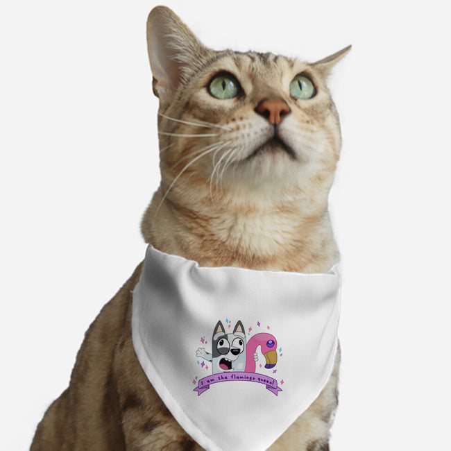 I Am The Flamingo Queen-Cat-Adjustable-Pet Collar-Alexhefe