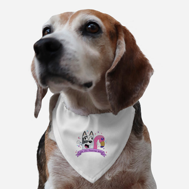 I Am The Flamingo Queen-Dog-Adjustable-Pet Collar-Alexhefe