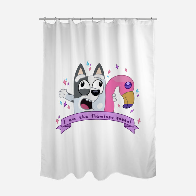 I Am The Flamingo Queen-None-Polyester-Shower Curtain-Alexhefe