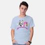 I Am The Flamingo Queen-Mens-Basic-Tee-Alexhefe