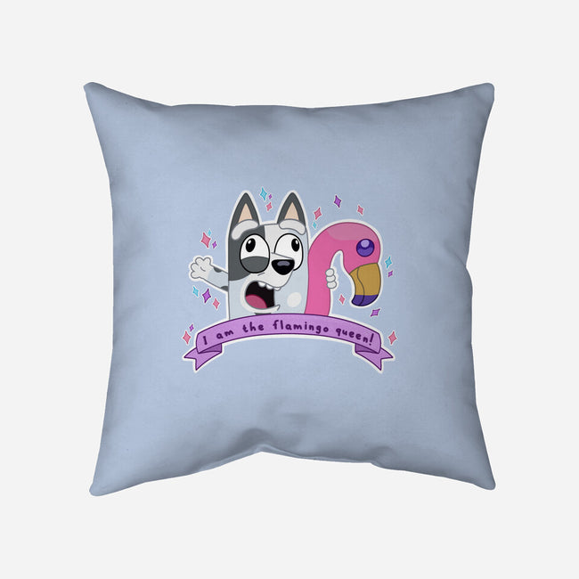 I Am The Flamingo Queen-None-Removable Cover w Insert-Throw Pillow-Alexhefe