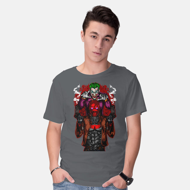 Hi My Great Friend-Mens-Basic-Tee-Conjura Geek