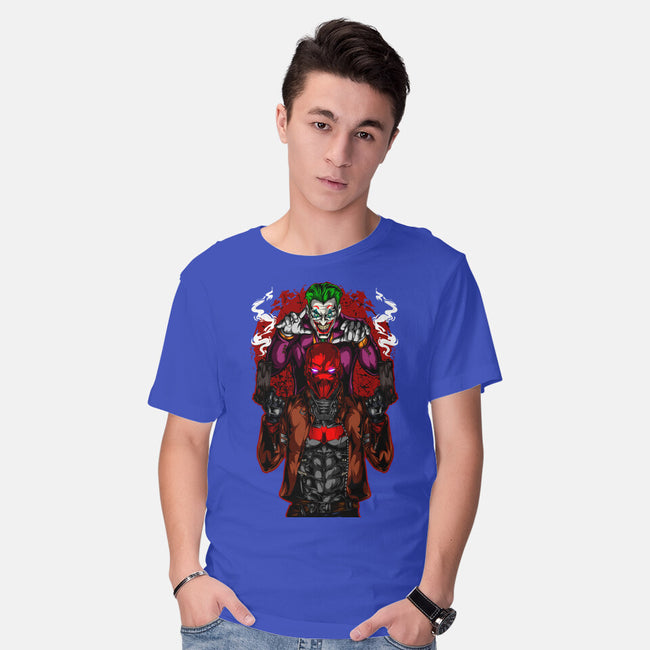 Hi My Great Friend-Mens-Basic-Tee-Conjura Geek