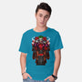 Hi My Great Friend-Mens-Basic-Tee-Conjura Geek