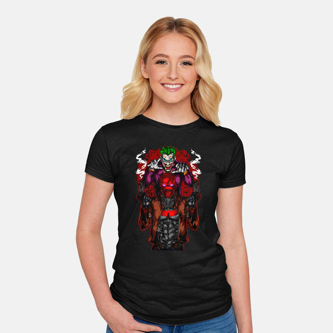 Hi My Great Friend-Womens-Fitted-Tee-Conjura Geek