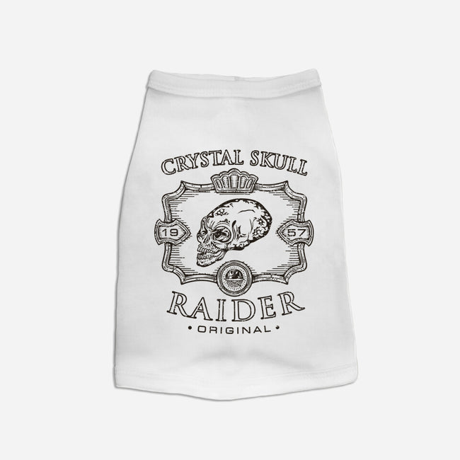 Crystal Skull Raider-Dog-Basic-Pet Tank-Olipop