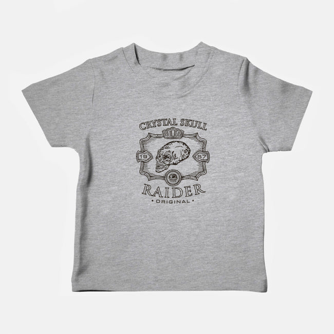 Crystal Skull Raider-Baby-Basic-Tee-Olipop