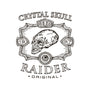 Crystal Skull Raider-Womens-Fitted-Tee-Olipop