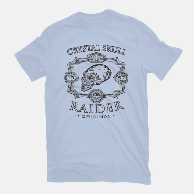 Crystal Skull Raider-Womens-Fitted-Tee-Olipop