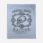 Crystal Skull Raider-None-Fleece-Blanket-Olipop