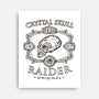 Crystal Skull Raider-None-Stretched-Canvas-Olipop