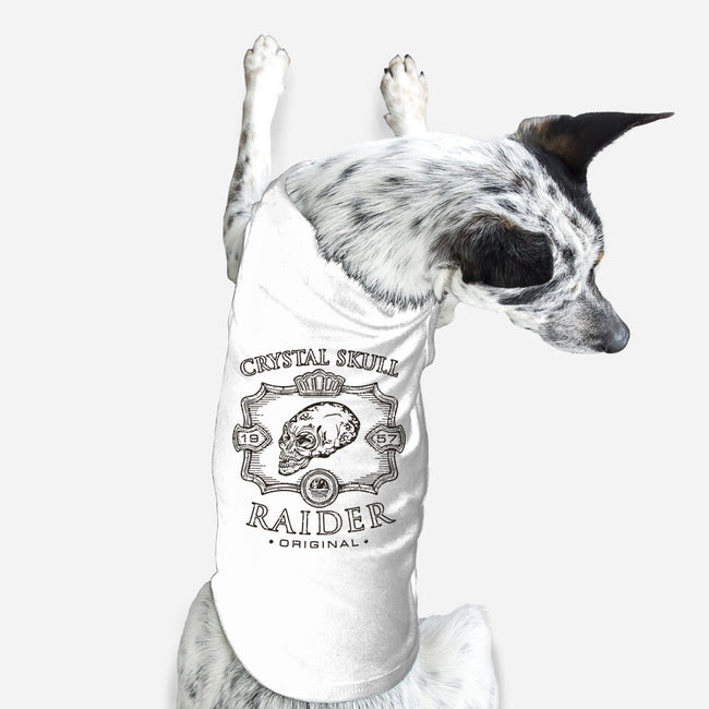 Crystal Skull Raider-Dog-Basic-Pet Tank-Olipop