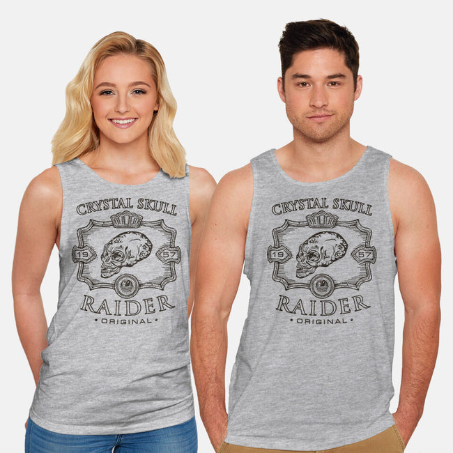 Crystal Skull Raider-Unisex-Basic-Tank-Olipop