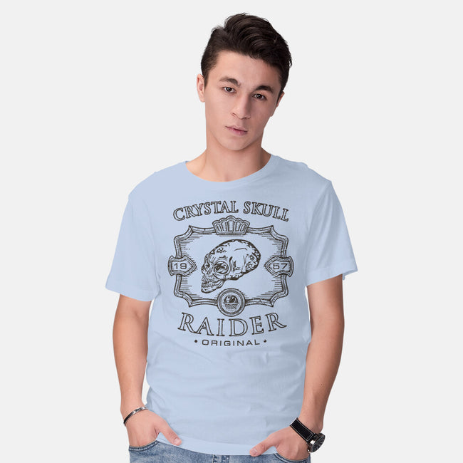 Crystal Skull Raider-Mens-Basic-Tee-Olipop