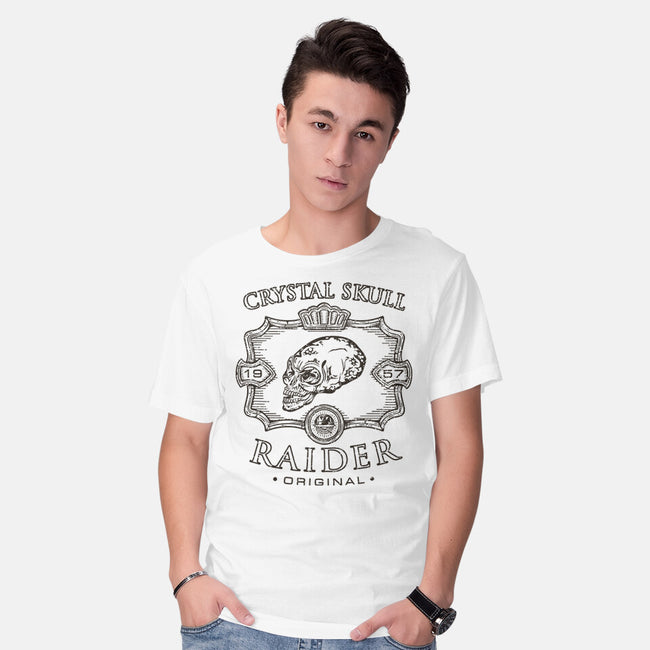 Crystal Skull Raider-Mens-Basic-Tee-Olipop