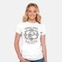 Crystal Skull Raider-Womens-Fitted-Tee-Olipop