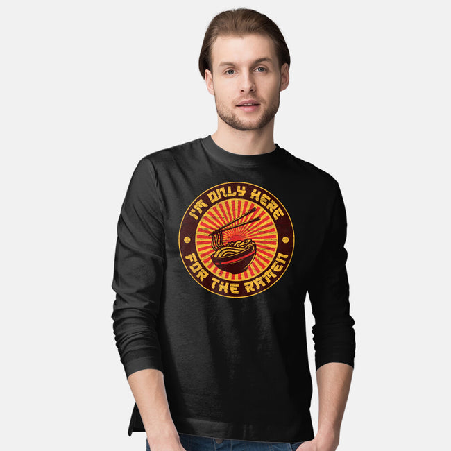 I'm Only Here For The Ramen-Mens-Long Sleeved-Tee-sachpica