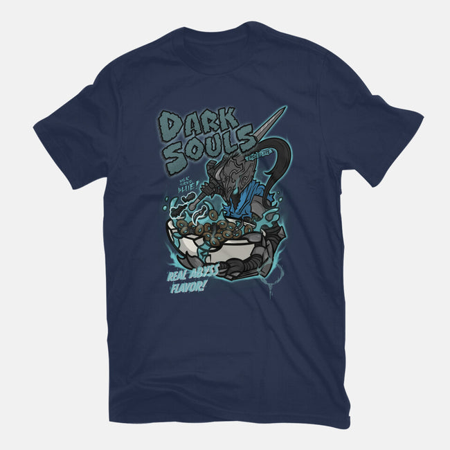 Dark Souls Chocolate-Womens-Fitted-Tee-10GU