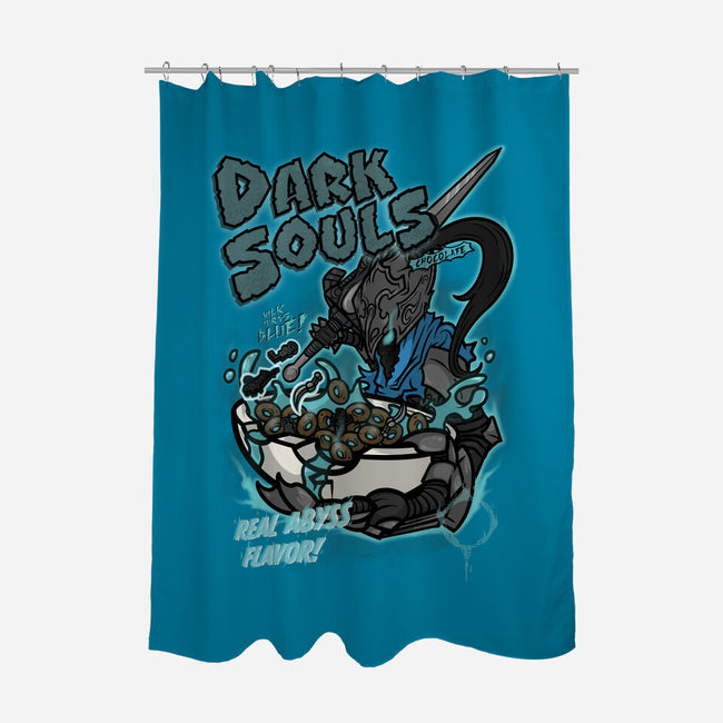 Dark Souls Chocolate-None-Polyester-Shower Curtain-10GU