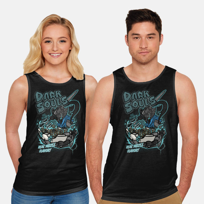 Dark Souls Chocolate-Unisex-Basic-Tank-10GU