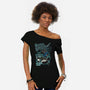 Dark Souls Chocolate-Womens-Off Shoulder-Tee-10GU