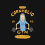 Cornholio's Gym-Unisex-Kitchen-Apron-pigboom