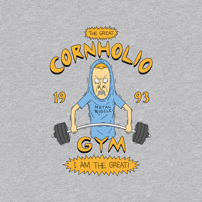 Cornholio's Gym-Unisex-Basic-Tee-pigboom