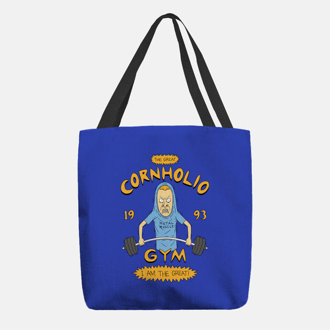 Cornholio's Gym-None-Basic Tote-Bag-pigboom