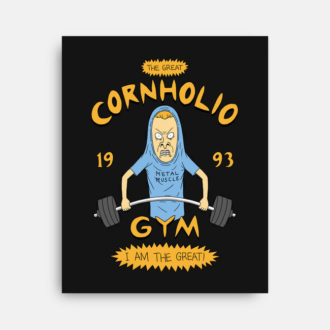 Cornholio's Gym-None-Stretched-Canvas-pigboom