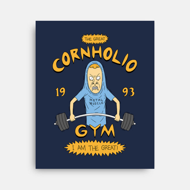 Cornholio's Gym-None-Stretched-Canvas-pigboom