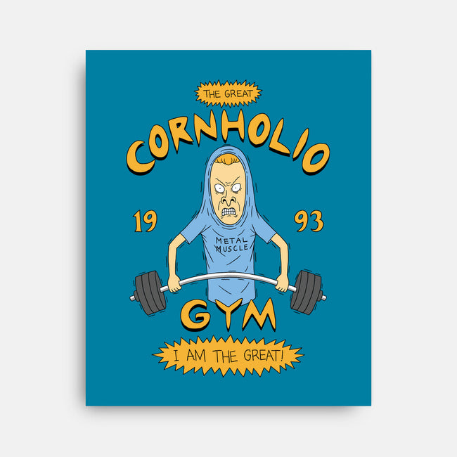 Cornholio's Gym-None-Stretched-Canvas-pigboom