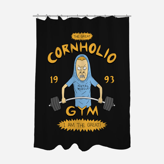 Cornholio's Gym-None-Polyester-Shower Curtain-pigboom