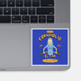 Cornholio's Gym-None-Glossy-Sticker-pigboom