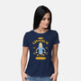 Cornholio's Gym-Womens-Basic-Tee-pigboom